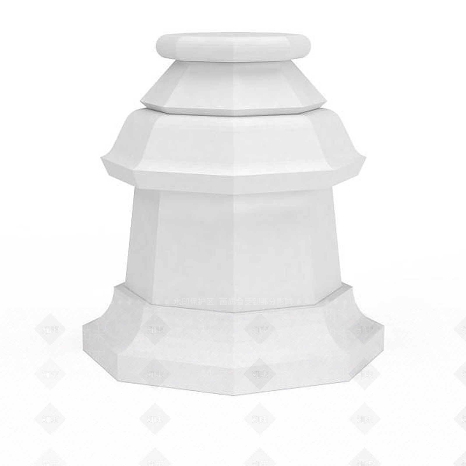 现代建筑构件3D模型下载【ID:1196053848】