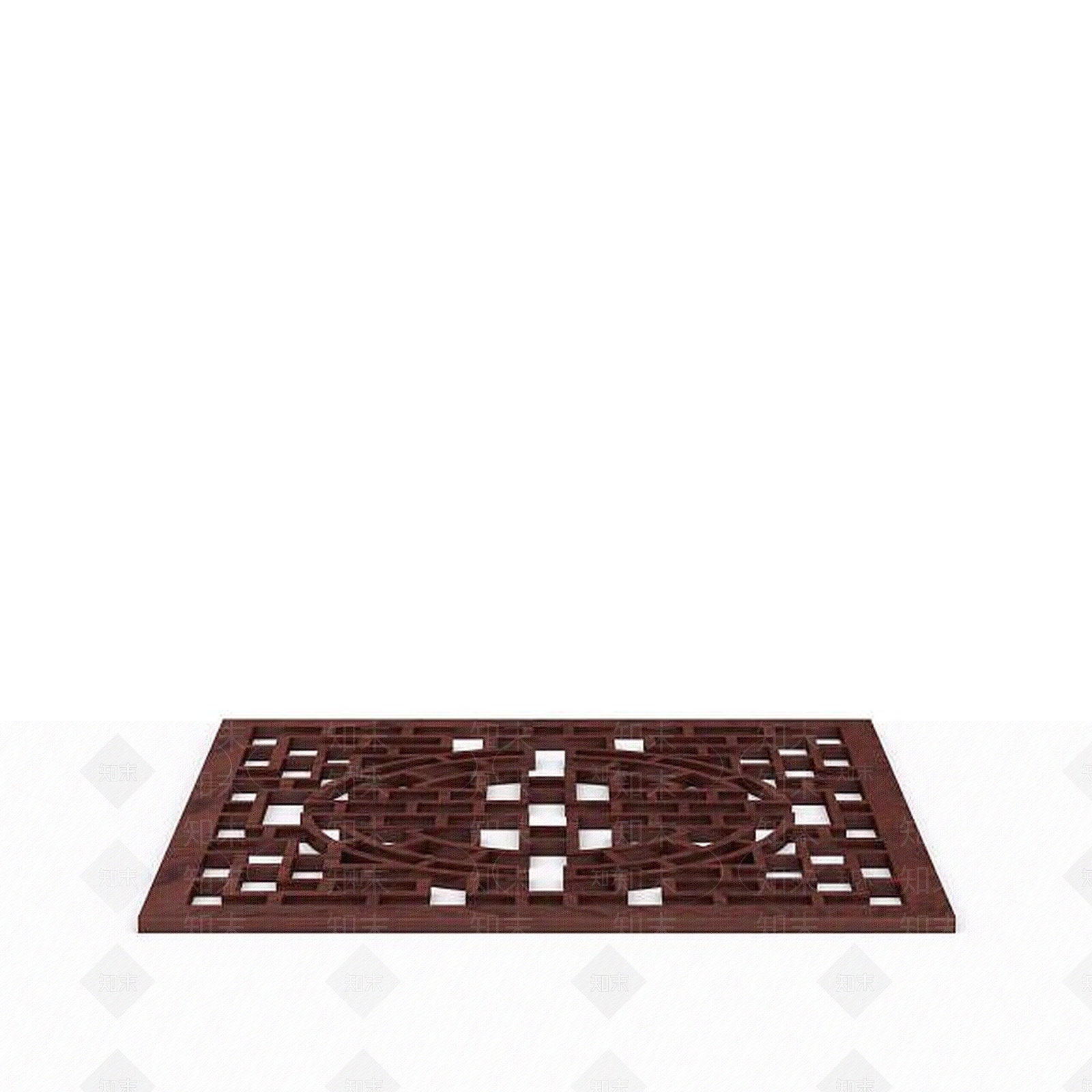中式窗户3D模型下载【ID:1196054729】