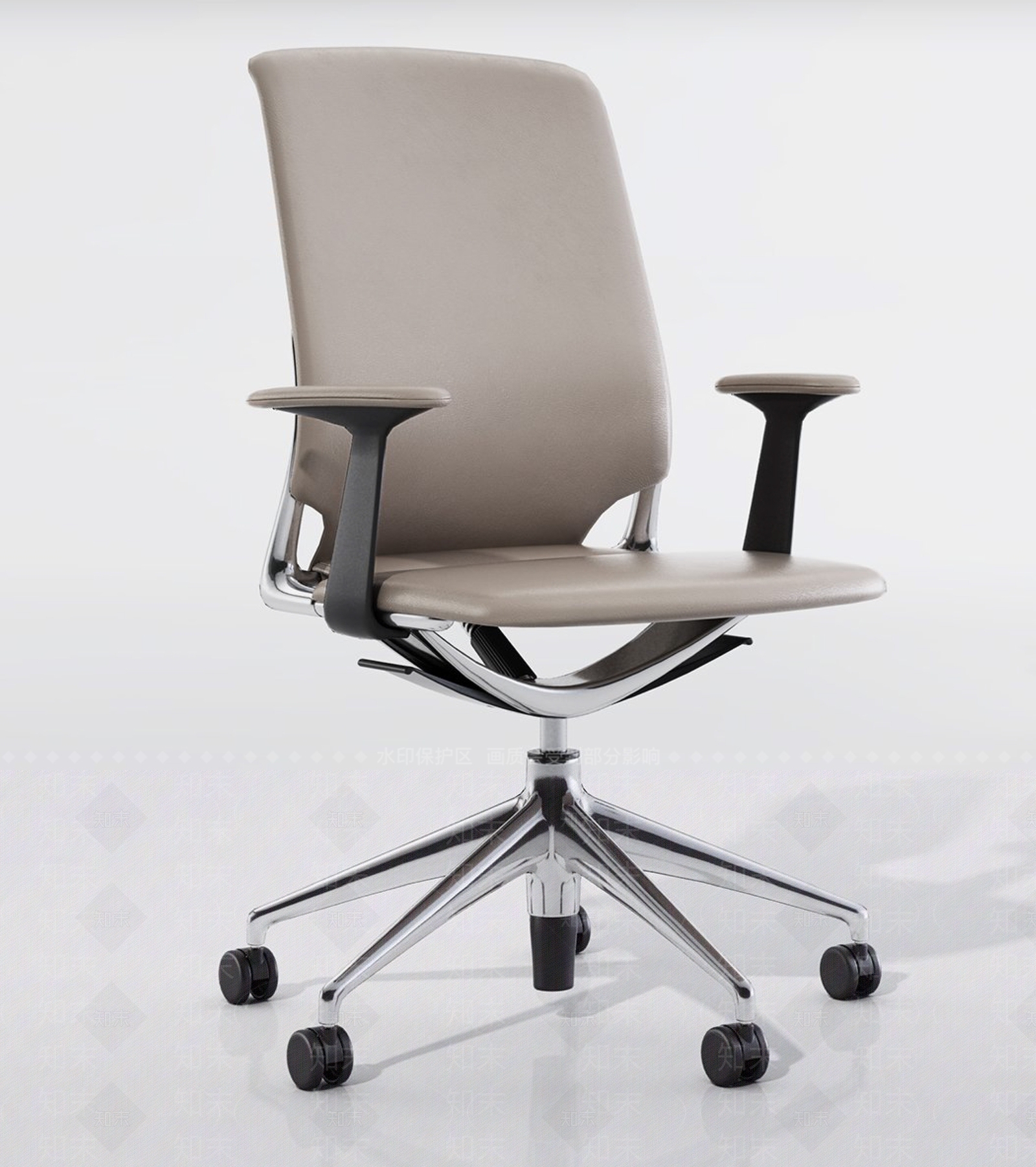 现代新中式办公椅3D模型下载【ID:1196055827】
