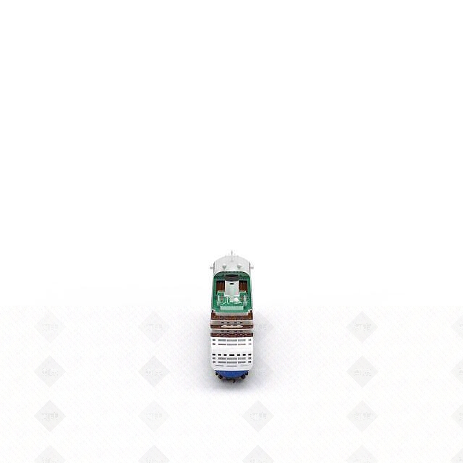 现代高级游艇3D模型下载【ID:1196056284】