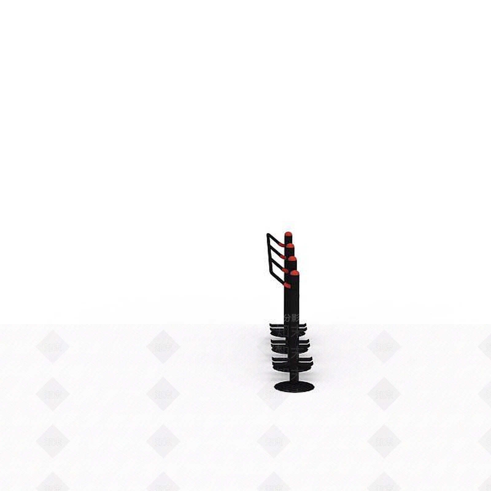 现代太空踏步机3D模型下载【ID:1196058275】