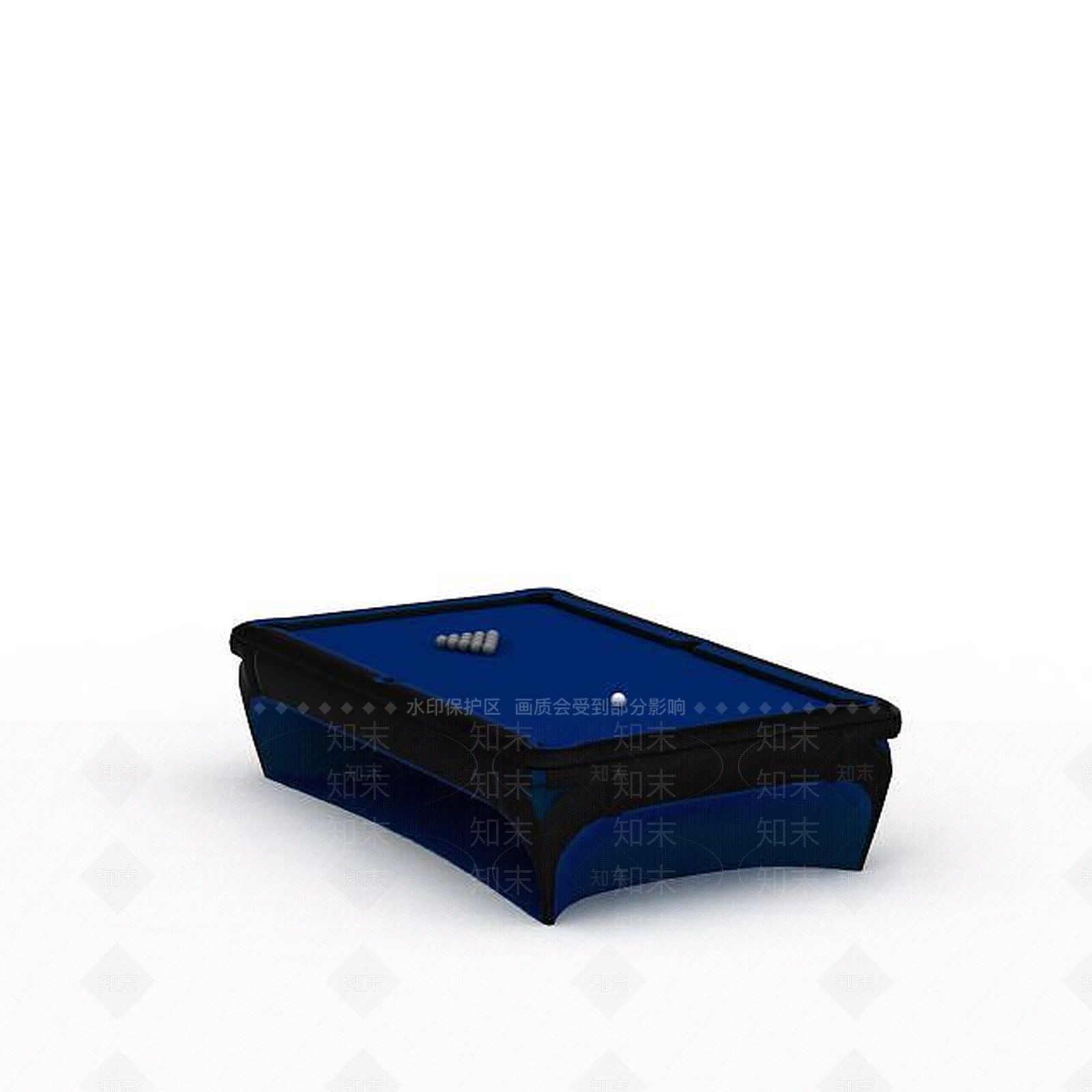 现代台球桌3D模型下载【ID:1196058452】