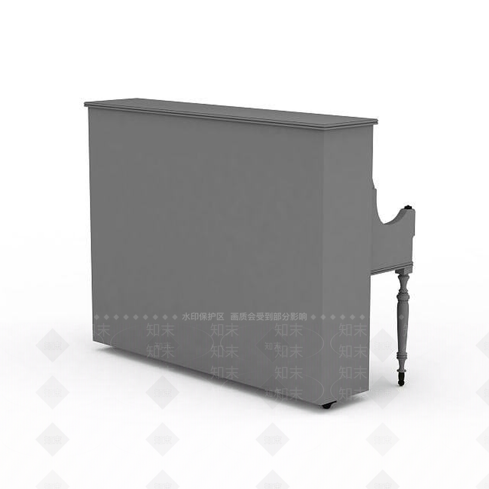 现代儿童钢琴3D模型下载【ID:1196058794】