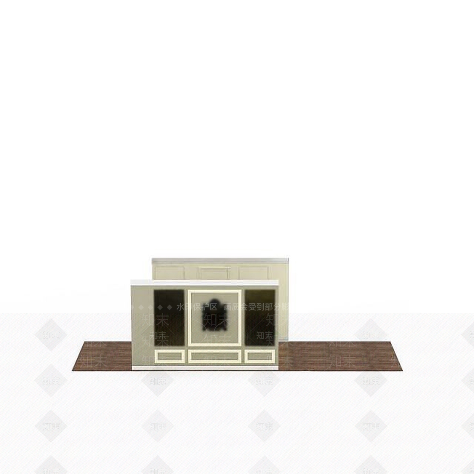 现代复古镜子3D模型下载【ID:1196058964】