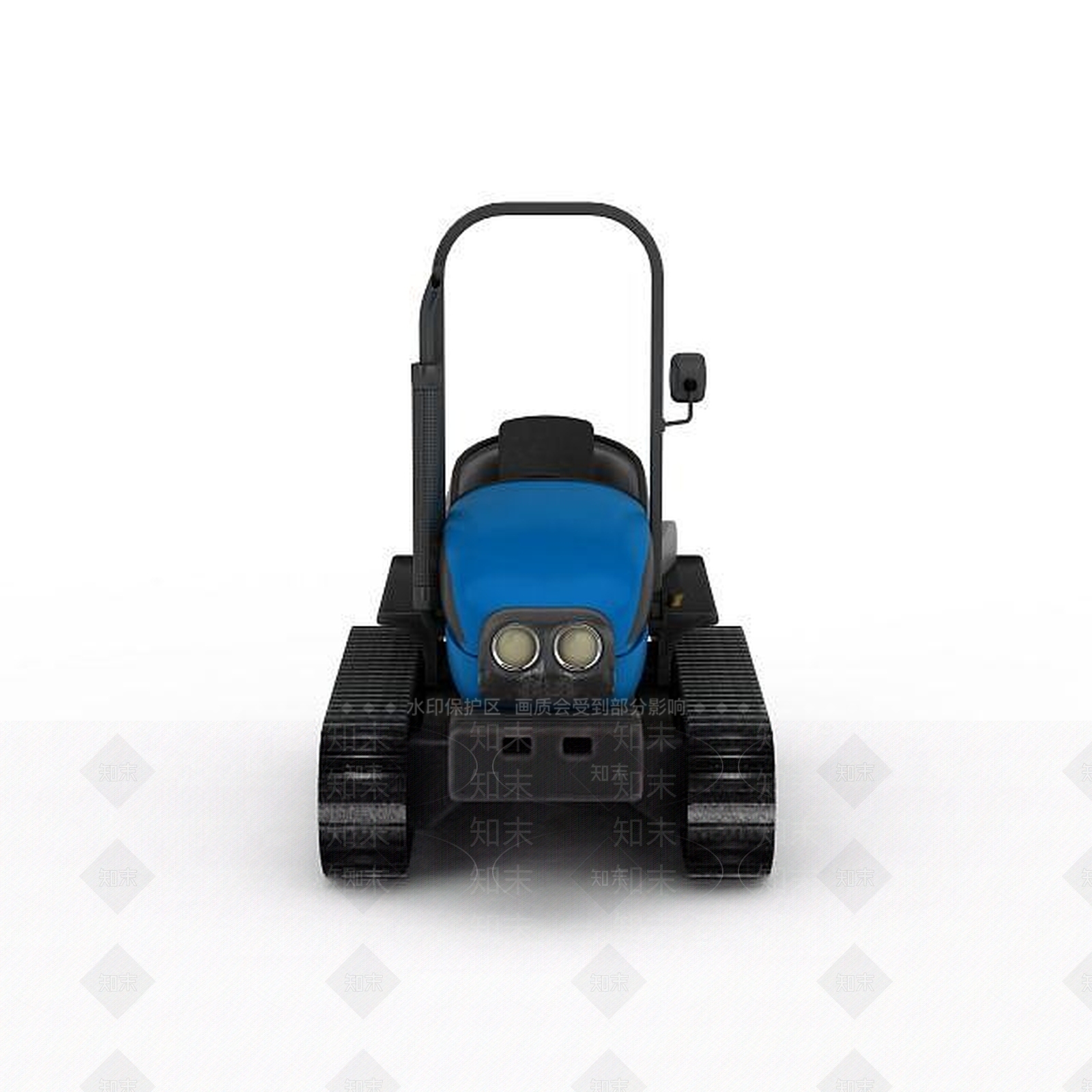 现代道路压路机3D模型下载【ID:1196059711】