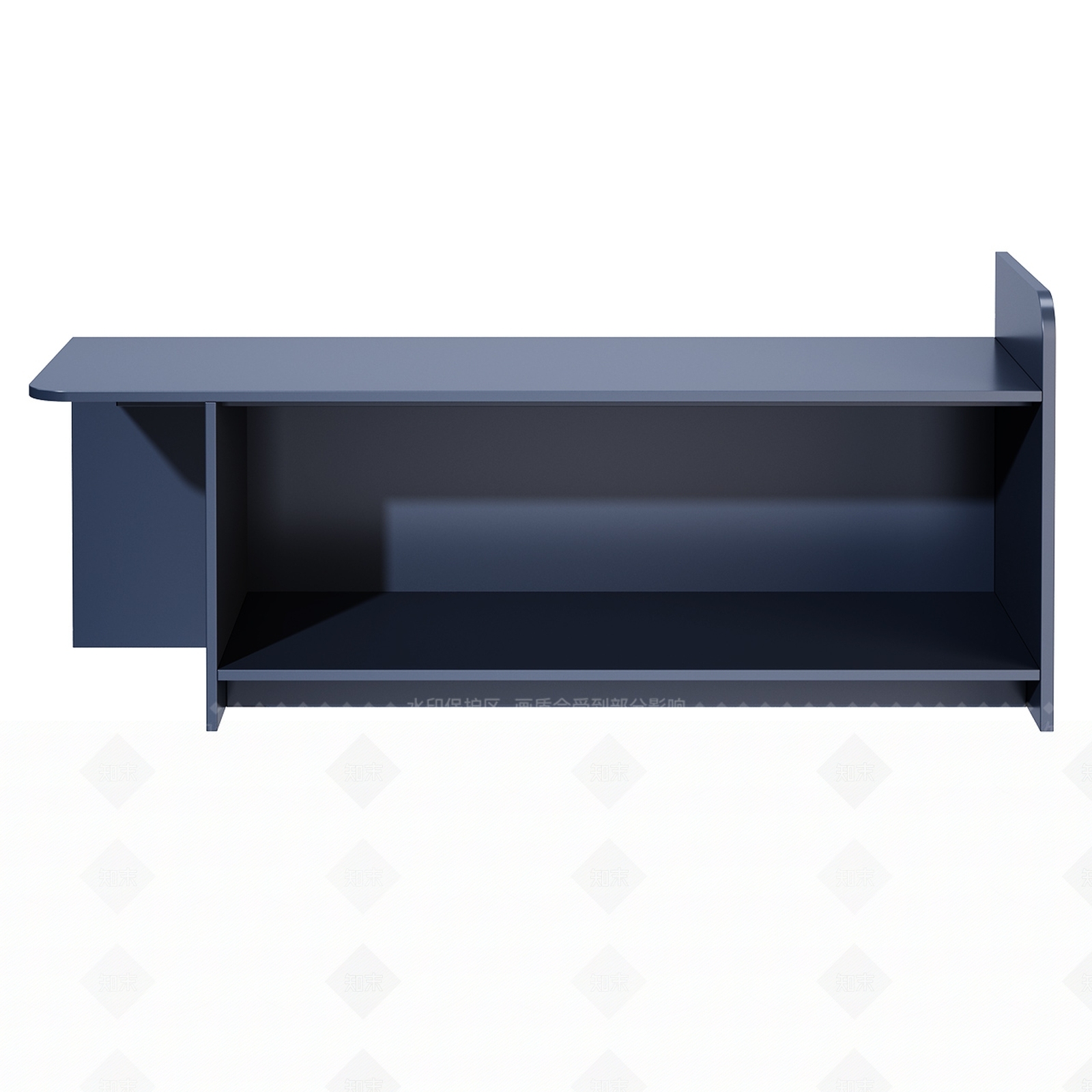 现代极简书架3D模型下载【ID:1196061061】