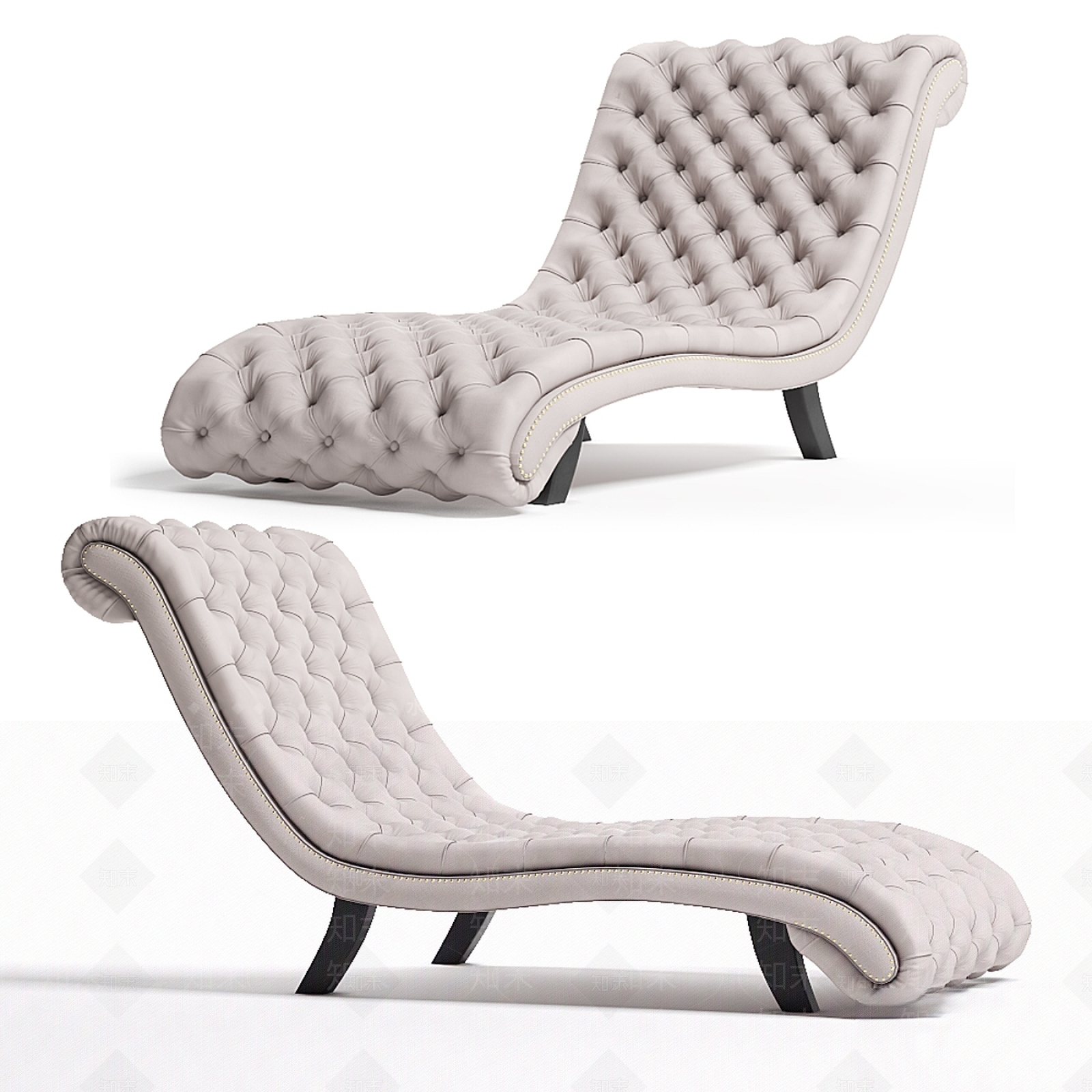 沙发凳3D模型下载【ID:1196066007】
