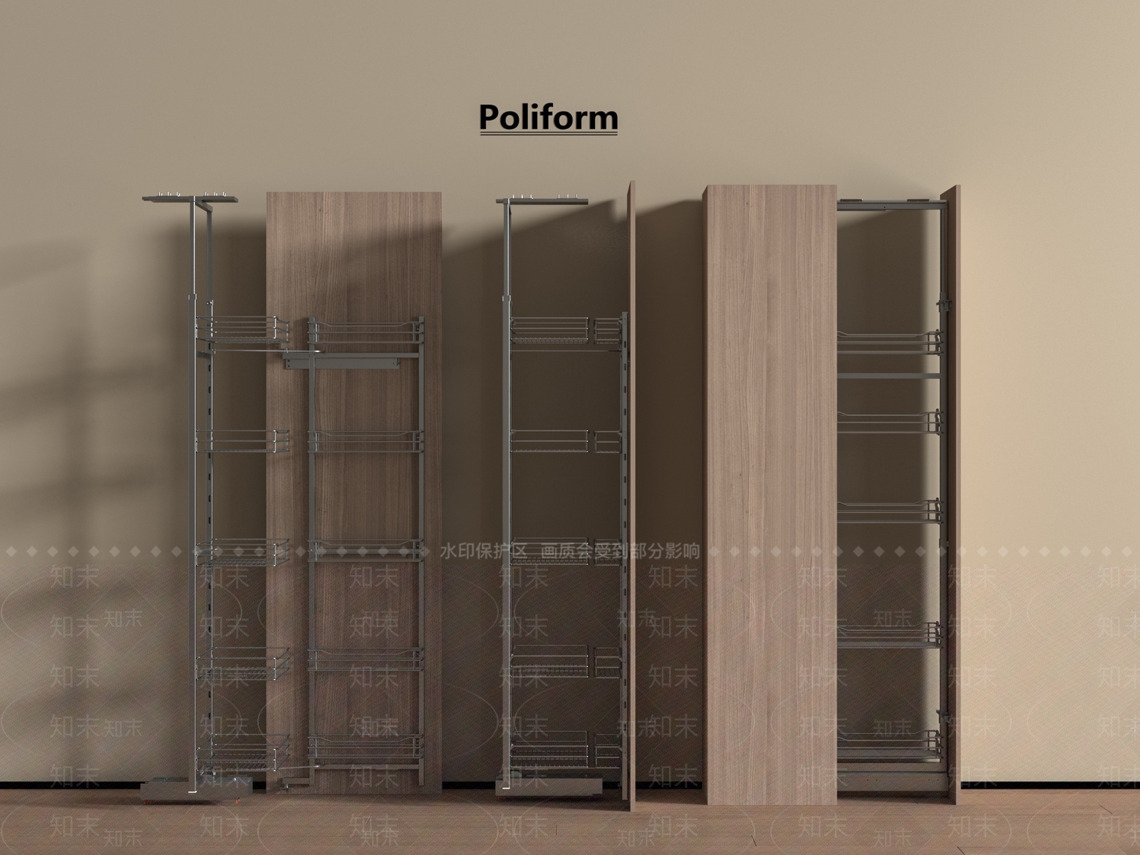 橱柜3D模型下载【ID:1196072921】