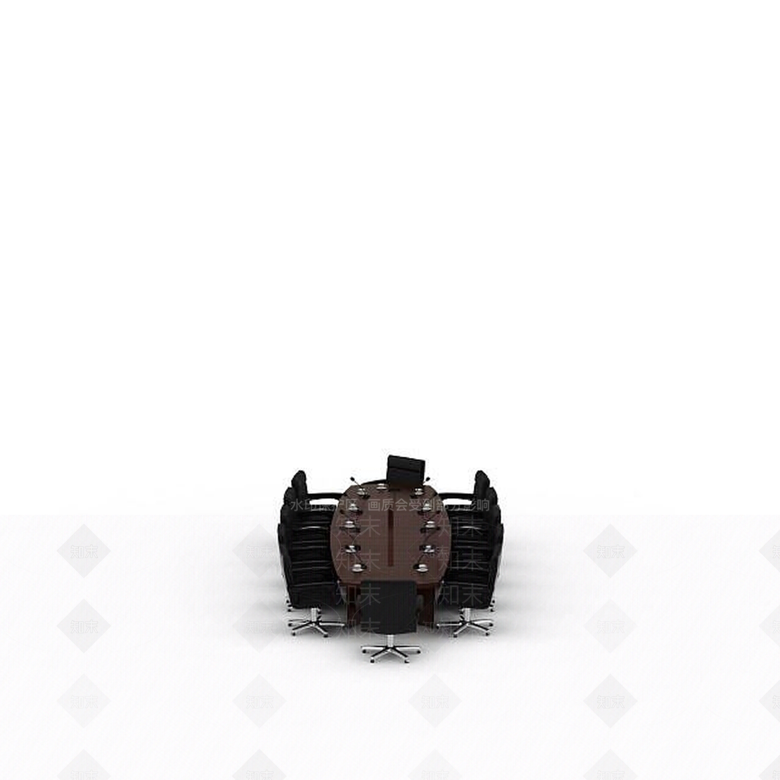 现代书桌3D模型下载【ID:1196075120】