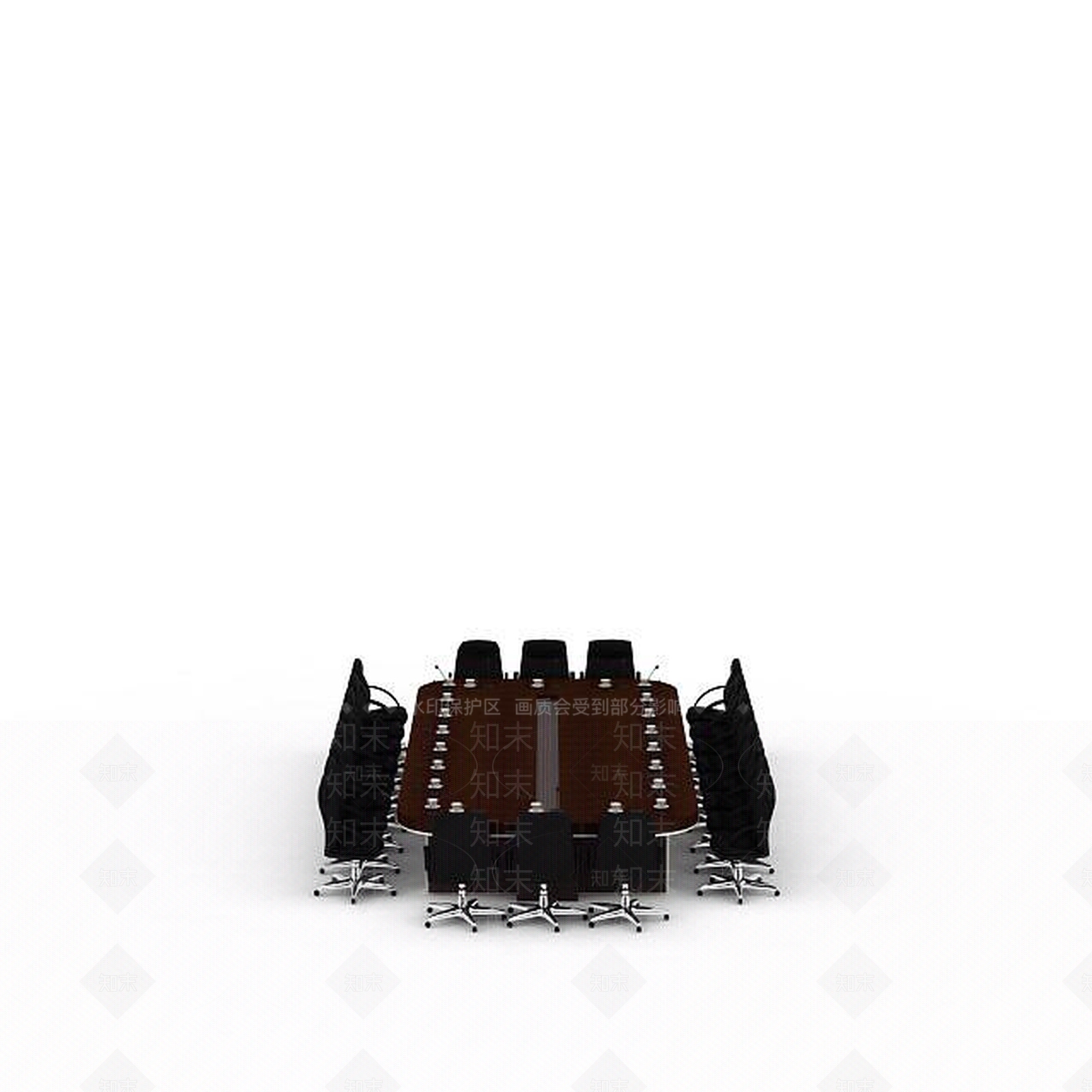 现代书桌3D模型下载【ID:1196075208】