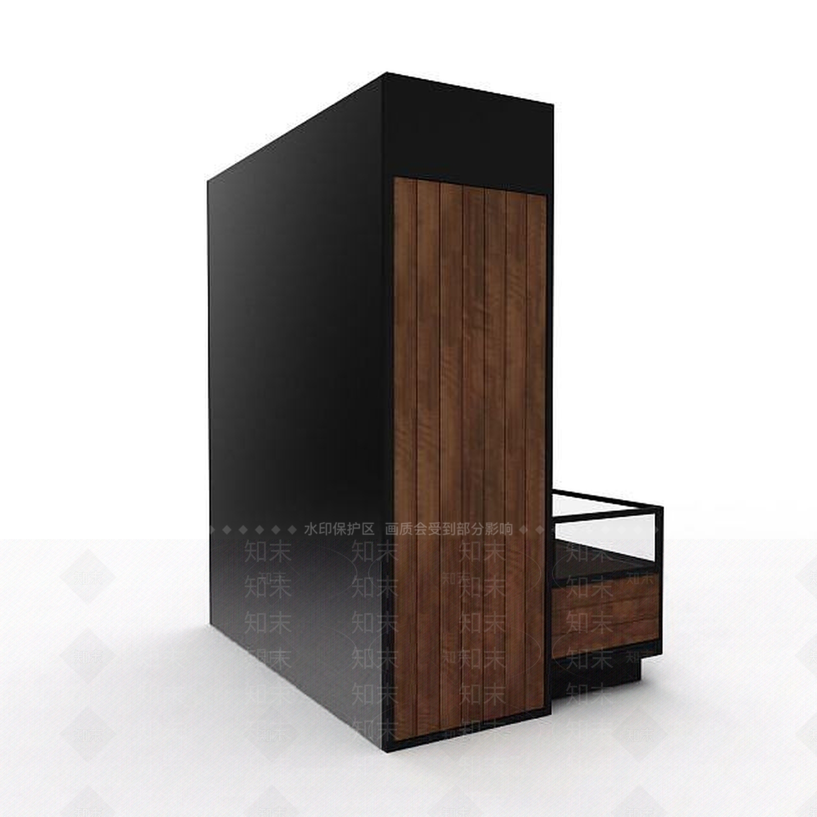 现代妆台妆凳3D模型下载【ID:1196075739】
