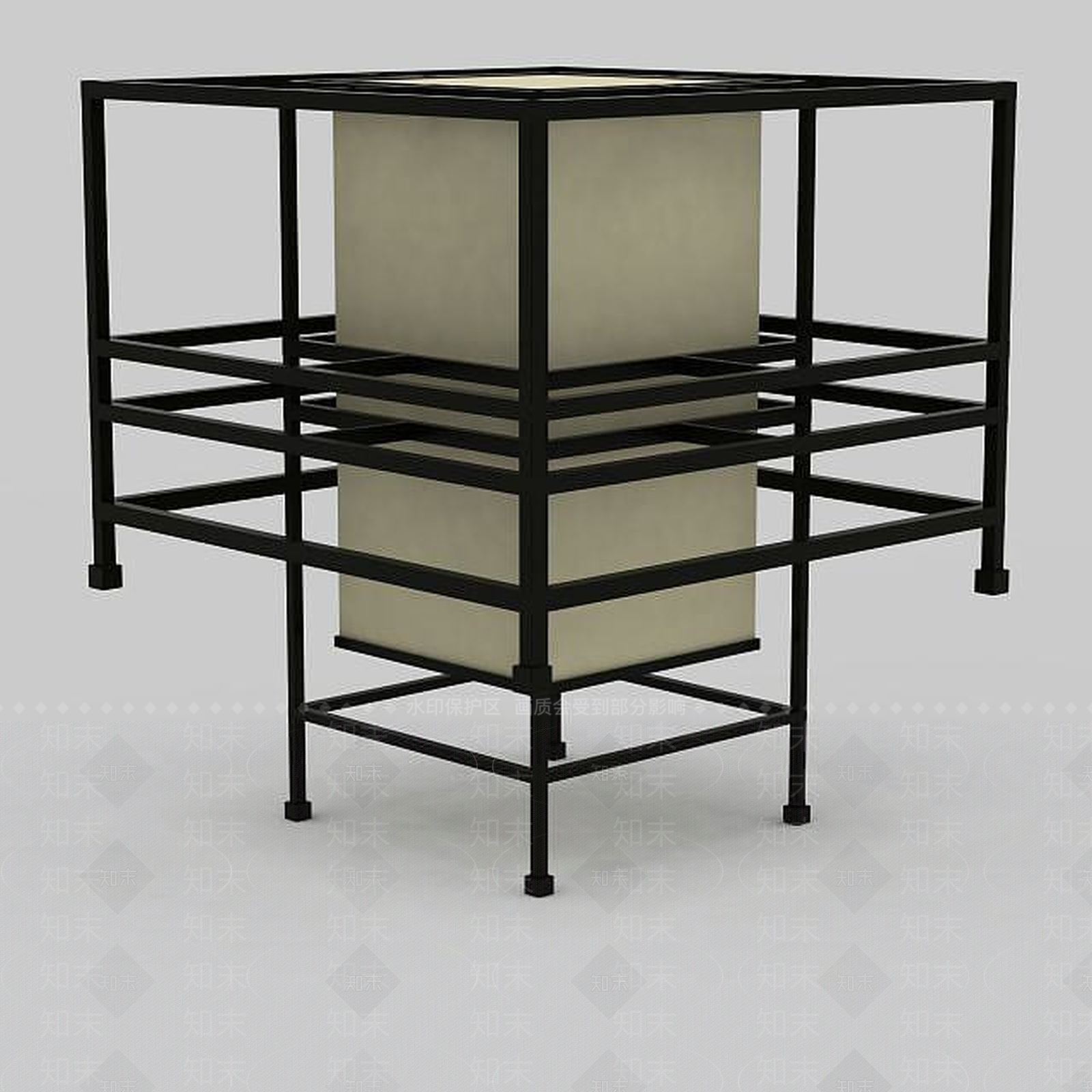 现代封闭式厨房3D模型下载【ID:1196076188】