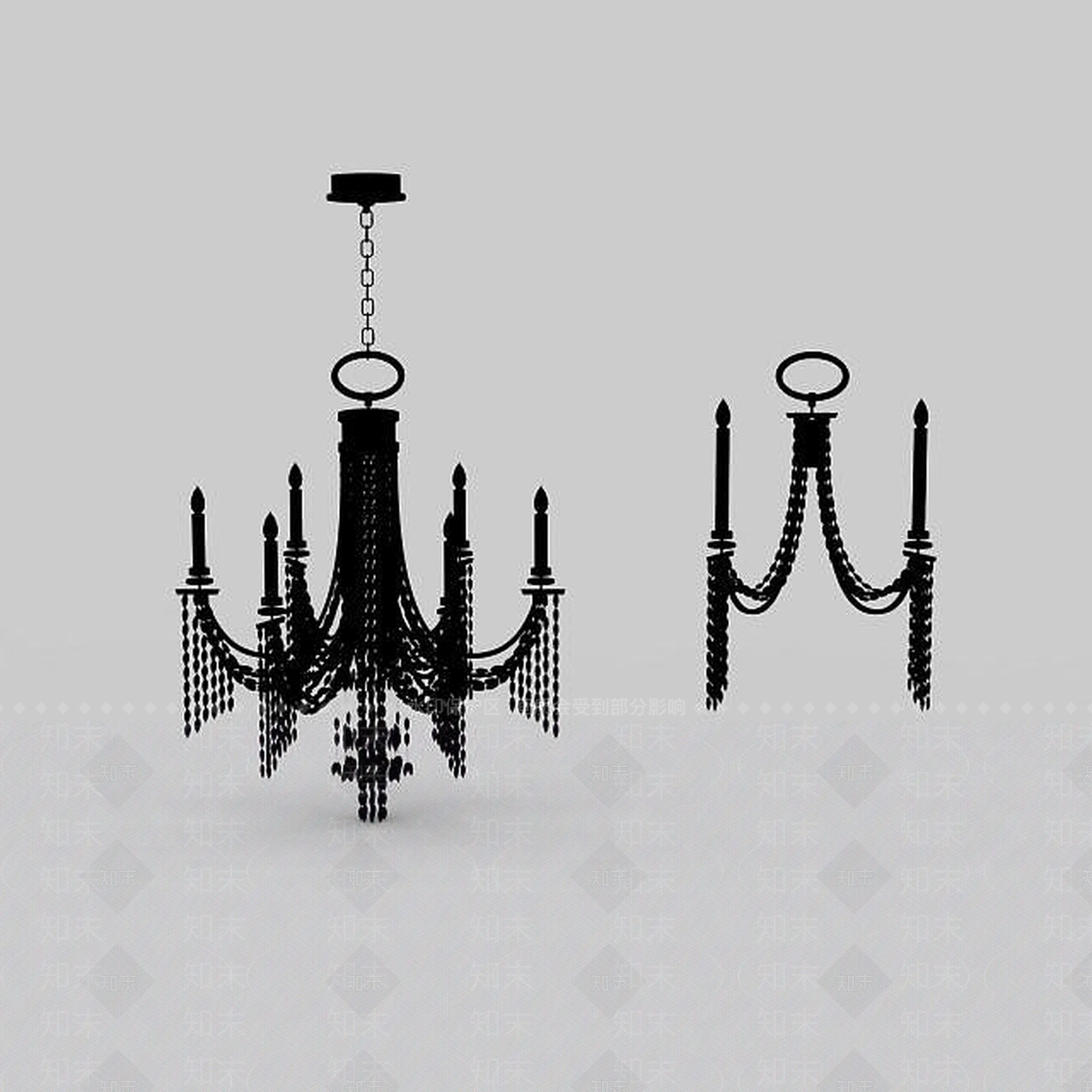 现代封闭式厨房3D模型下载【ID:1196078189】