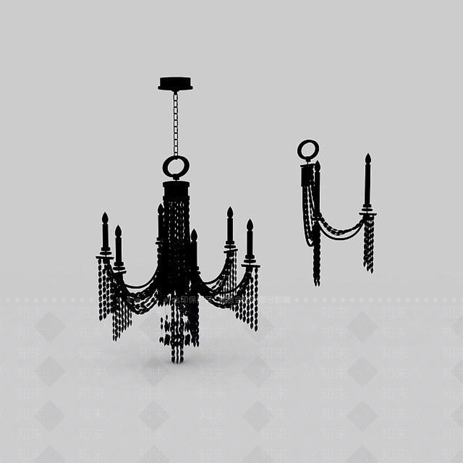 现代封闭式厨房3D模型下载【ID:1196078189】