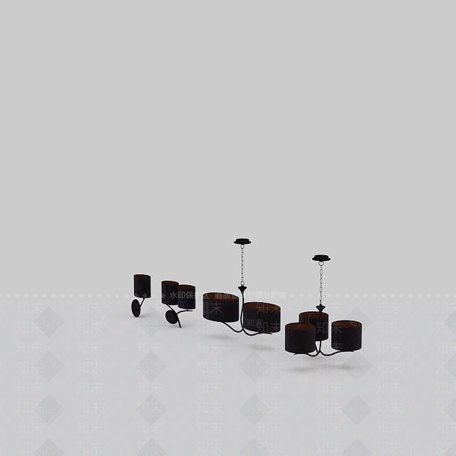 现代封闭式厨房3D模型下载【ID:1196078201】