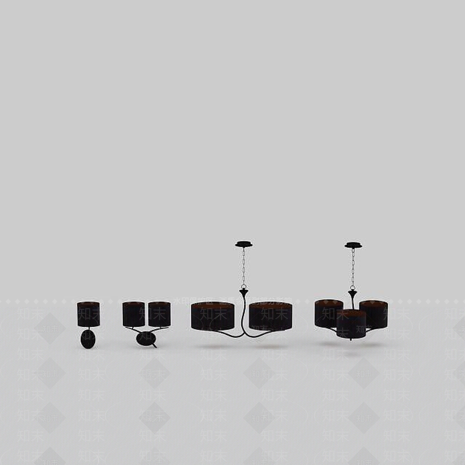 现代封闭式厨房3D模型下载【ID:1196078201】