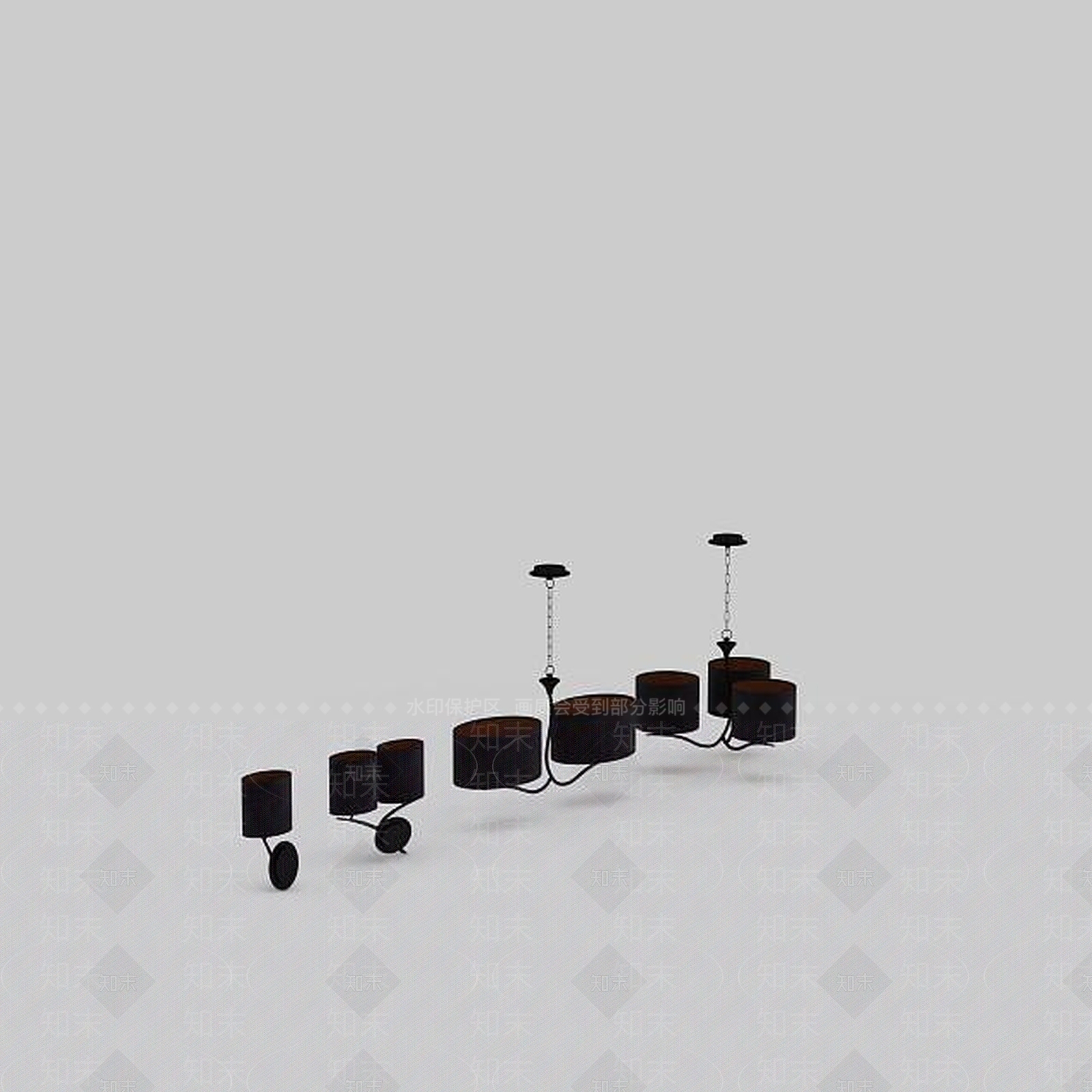 现代封闭式厨房3D模型下载【ID:1196078201】