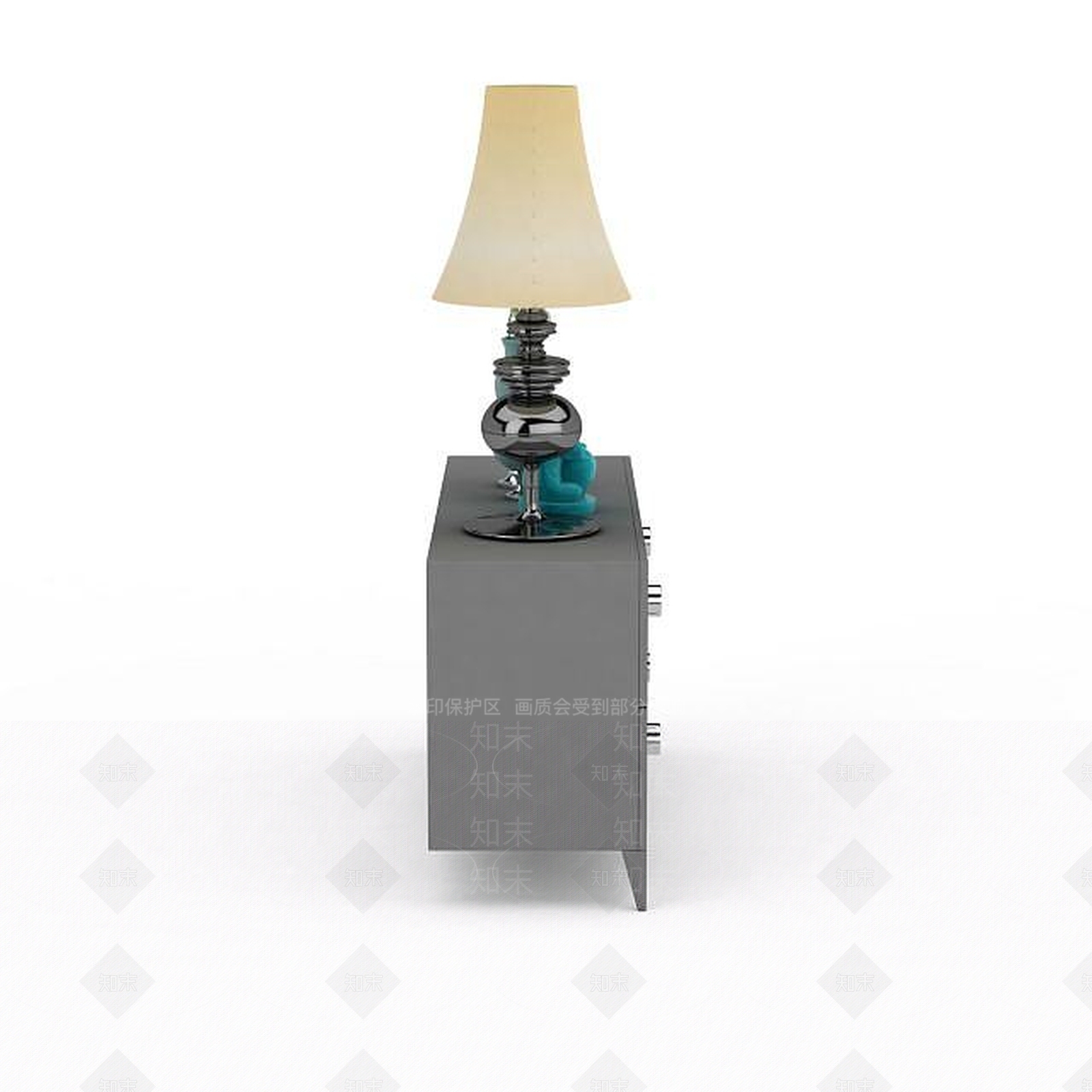 现代摆件组合3D模型下载【ID:1196079676】
