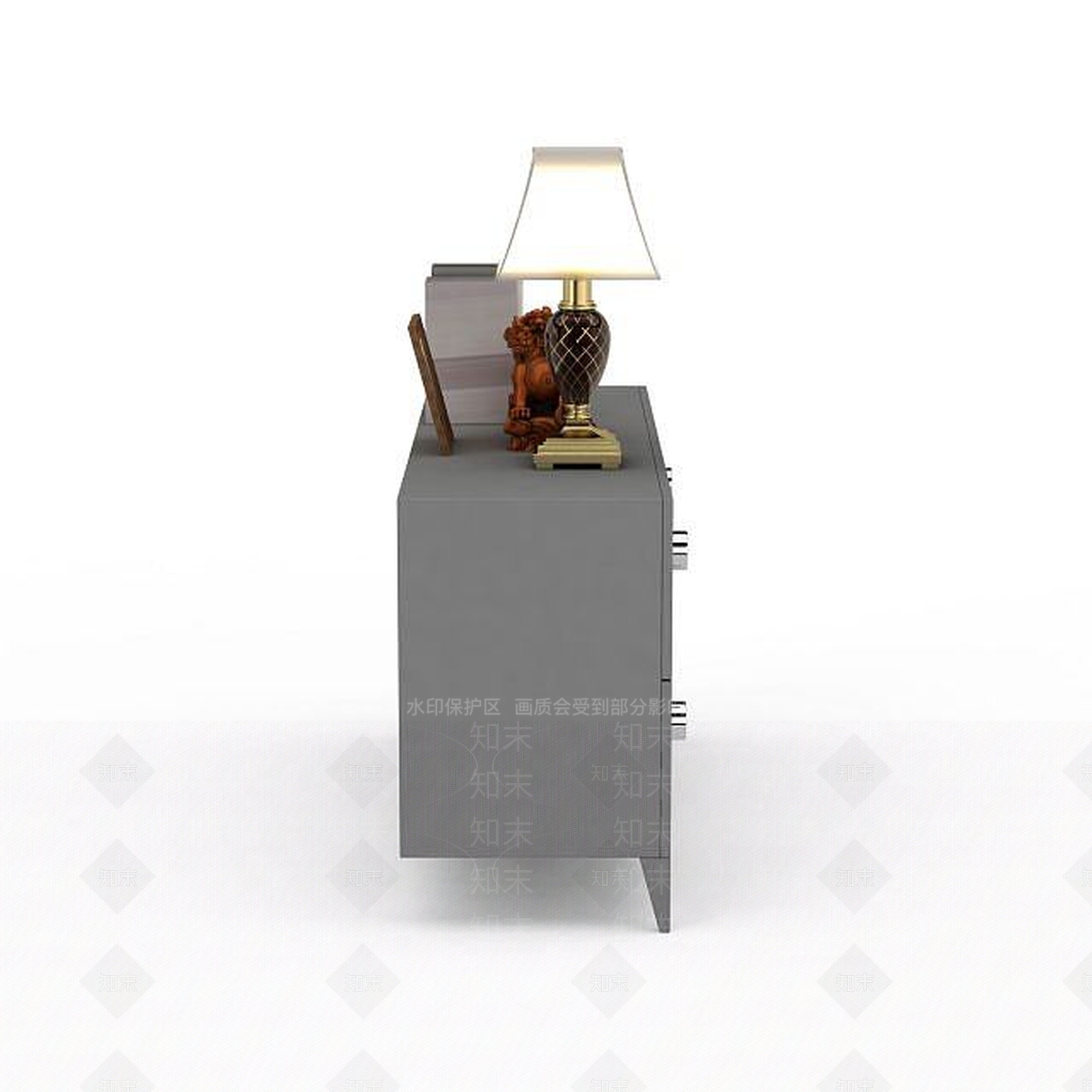 现代摆件组合3D模型下载【ID:1196079730】