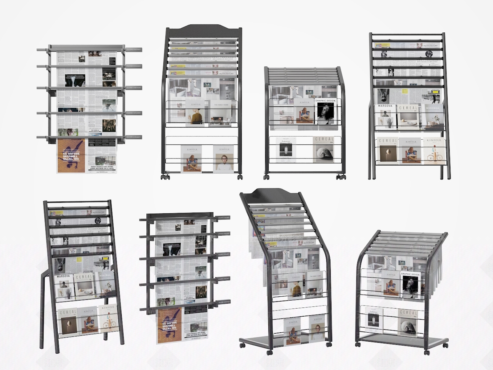 现代书架SU模型下载【ID:1196091053】