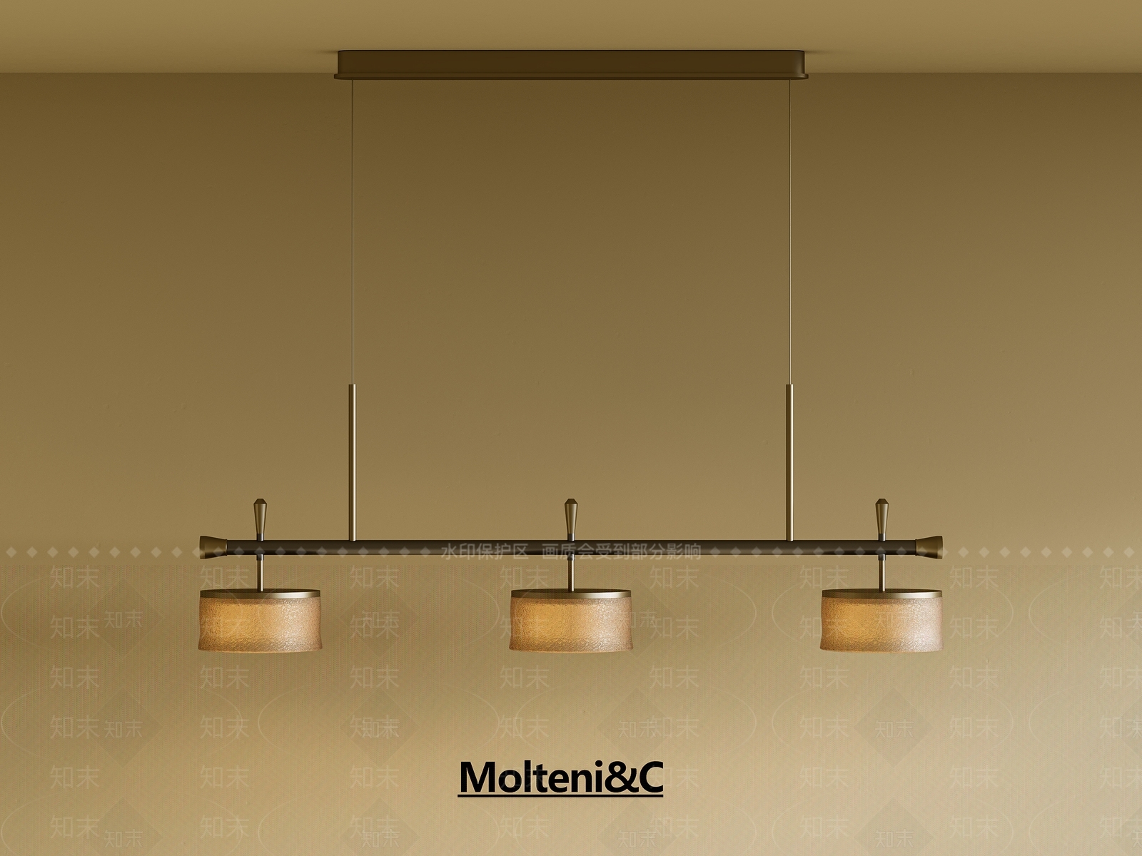 中古复古餐厅吊灯3D模型下载【ID:1196096388】