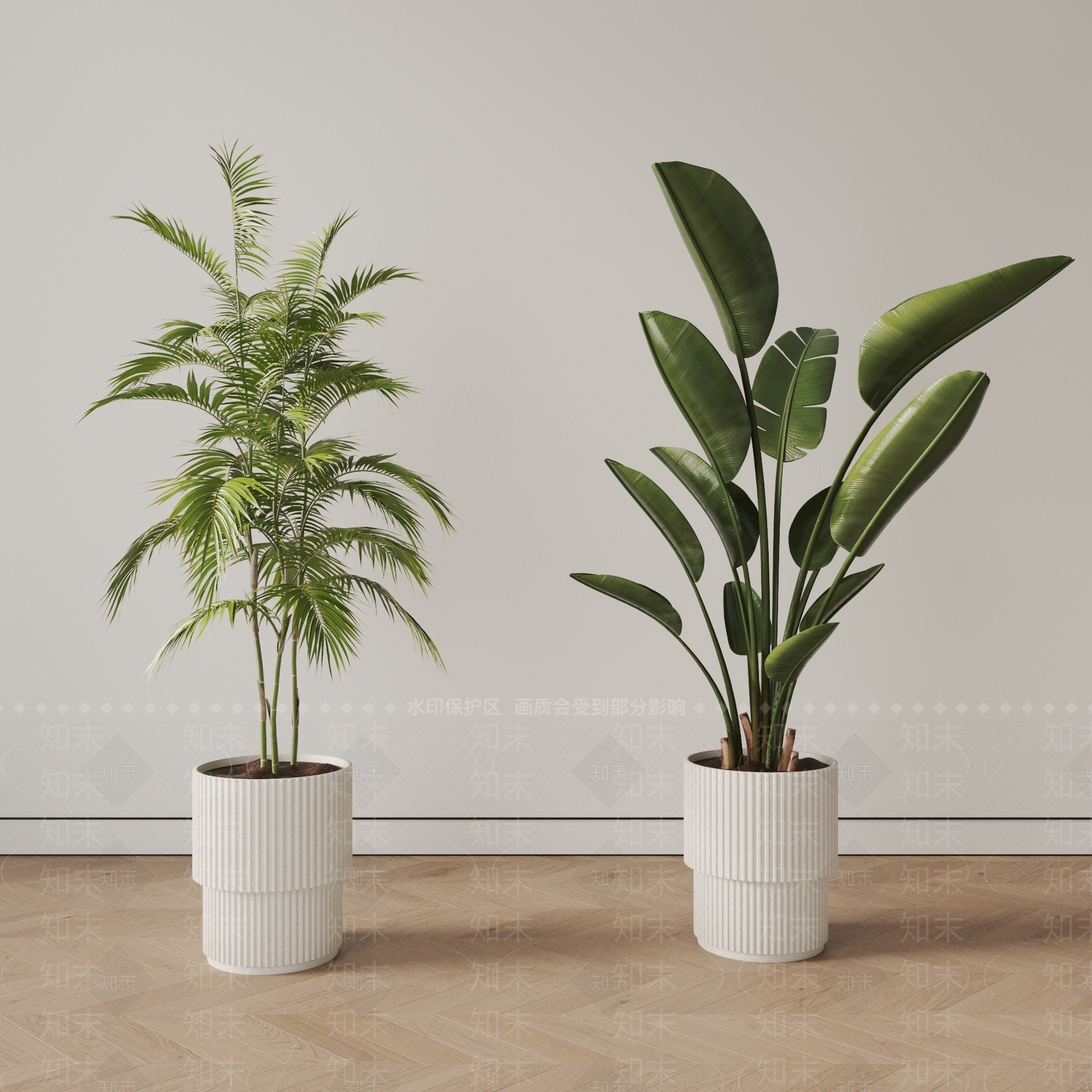 盆栽3D模型下载【ID:1196096928】