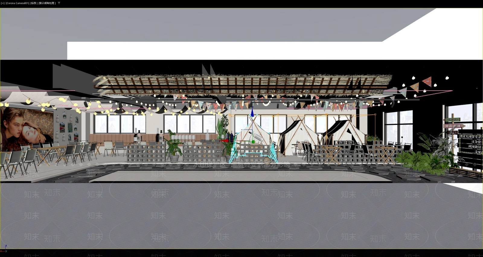 现代工业酒吧3D模型下载【ID:1196103966】