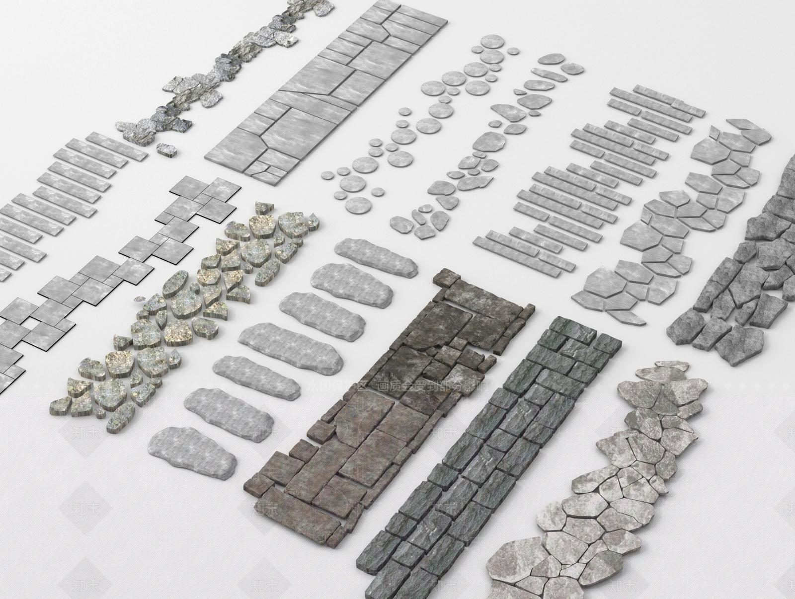 现代其他景观小品3D模型下载【ID:1196110974】