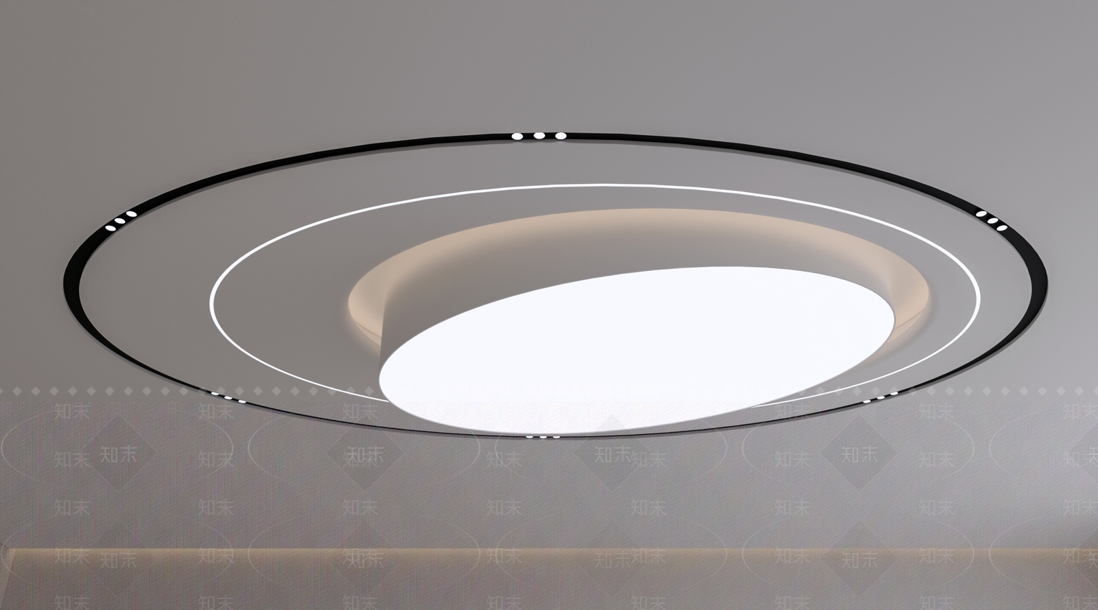 现代吊顶3D模型下载【ID:1196111273】