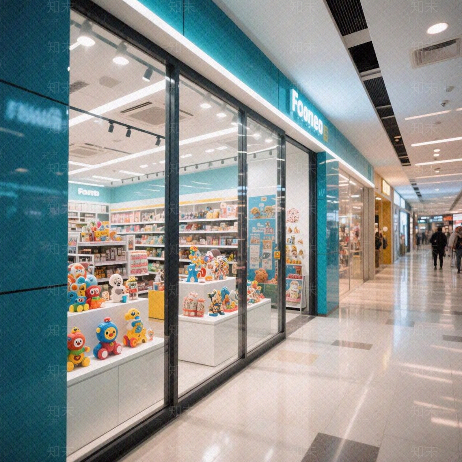 现代商铺贴图下载【ID:1196110472】