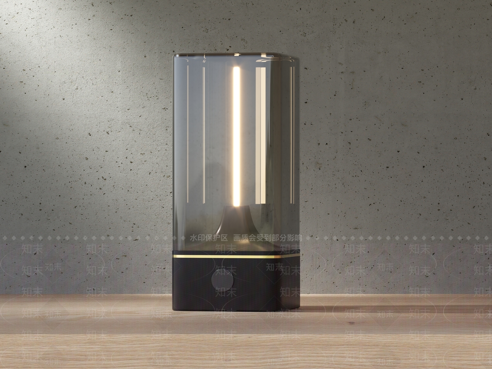 现代台灯3D模型下载【ID:1196112303】