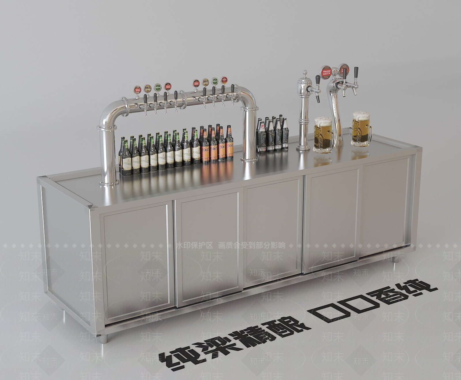 饮水机3D模型下载【ID:1196112919】