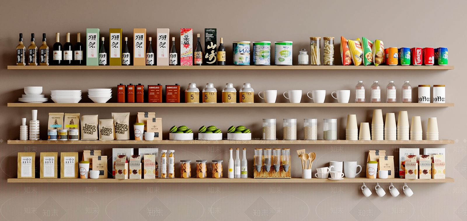 食物饮料SU模型下载【ID:1196131926】