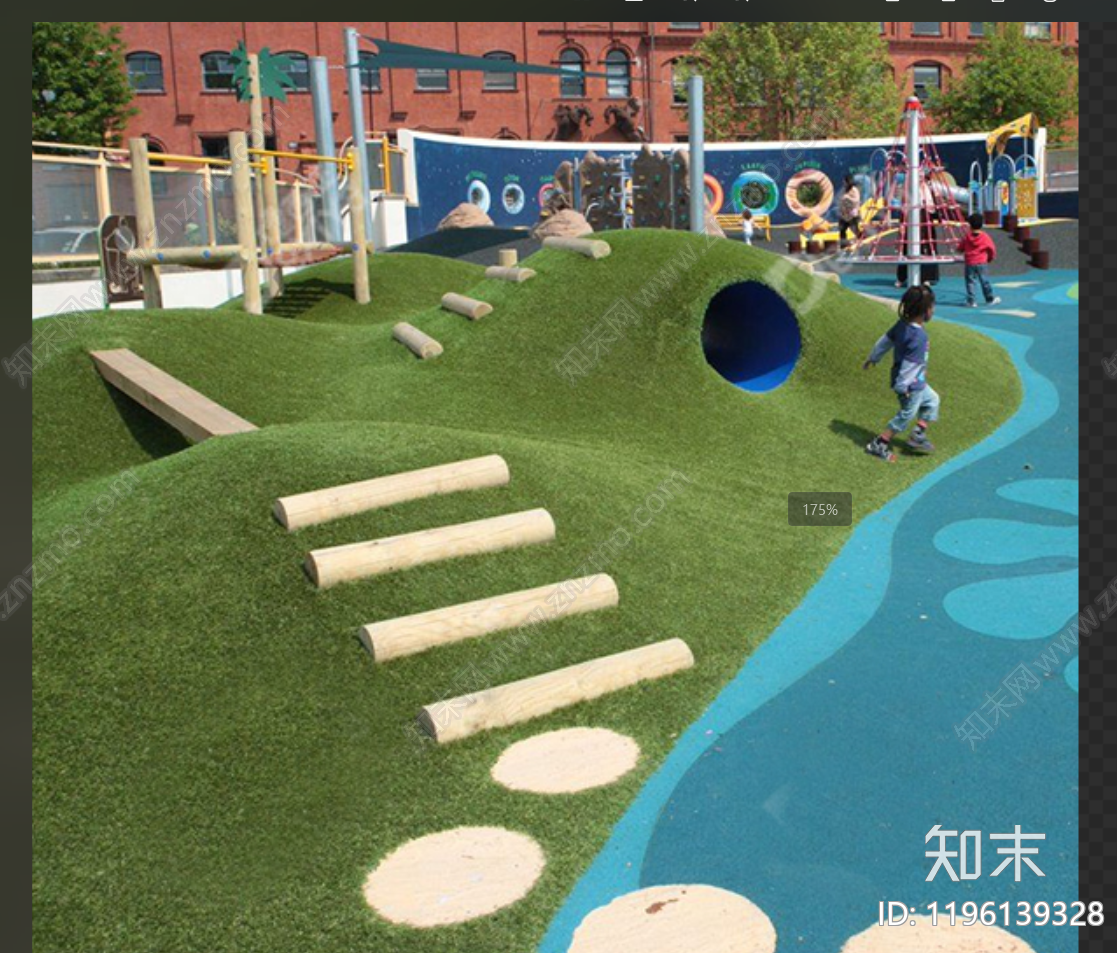 儿童公园施工图下载【ID:1196139328】