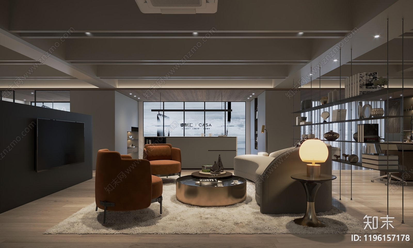 家具展厅施工图下载【ID:1196157178】