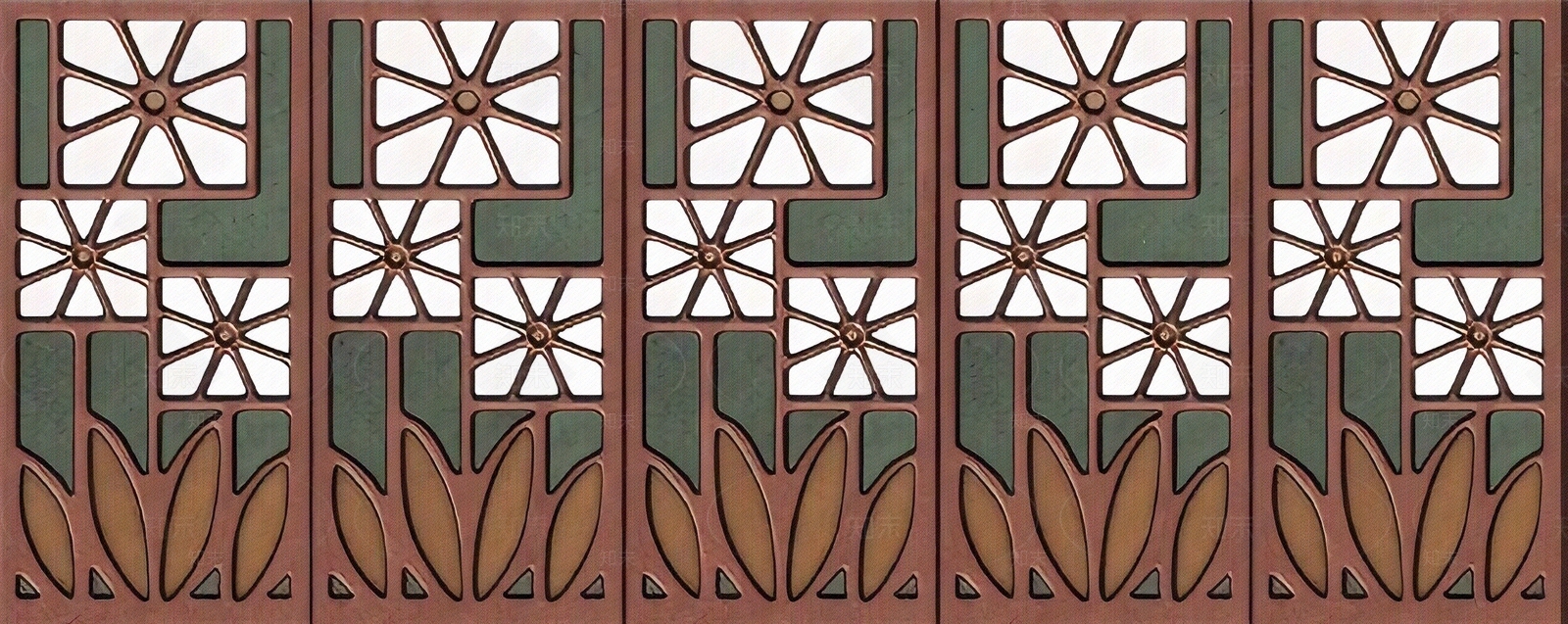 法式复古艺术砖贴图下载【ID:1196155619】