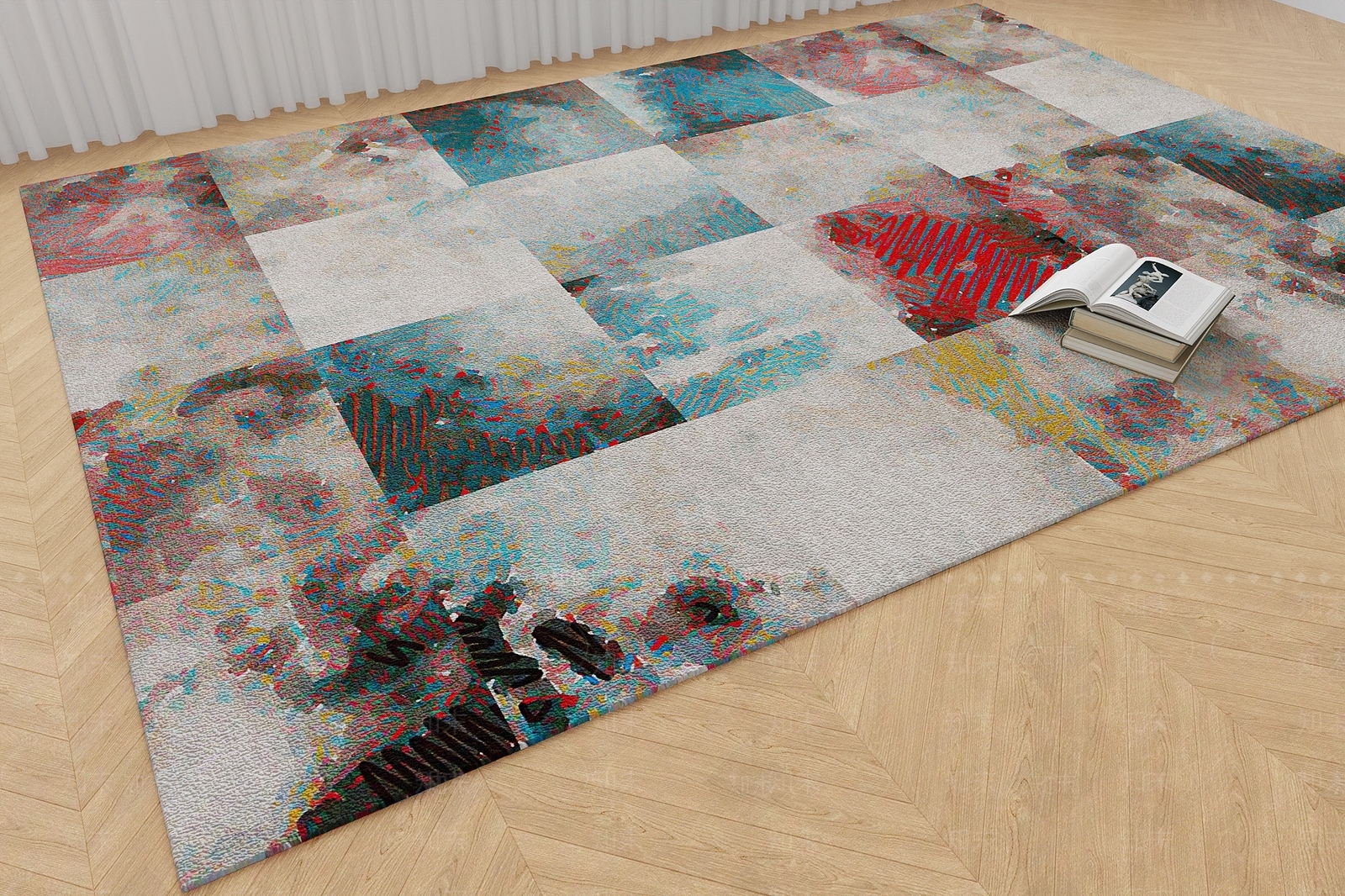 复古工业地毯3D模型下载【ID:1196157281】