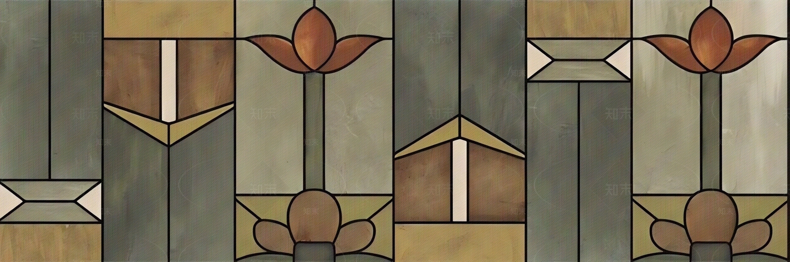 法式复古艺术砖贴图下载【ID:1196157845】