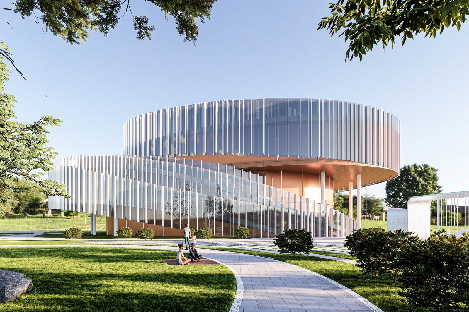 现代其他景观小建筑SU模型下载【ID:1196177127】