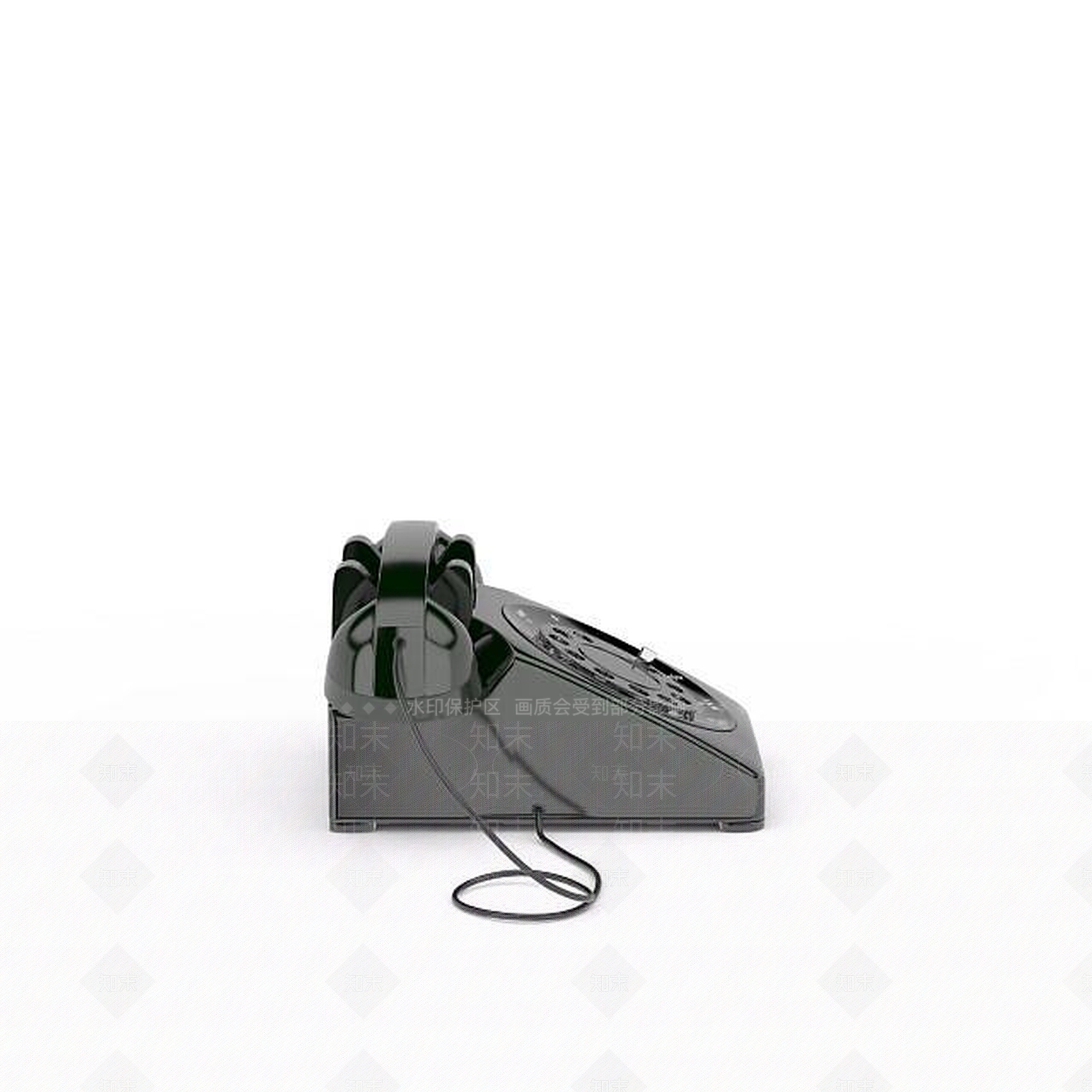欧式古典欧式仿古电话3D模型下载【ID:1196178662】