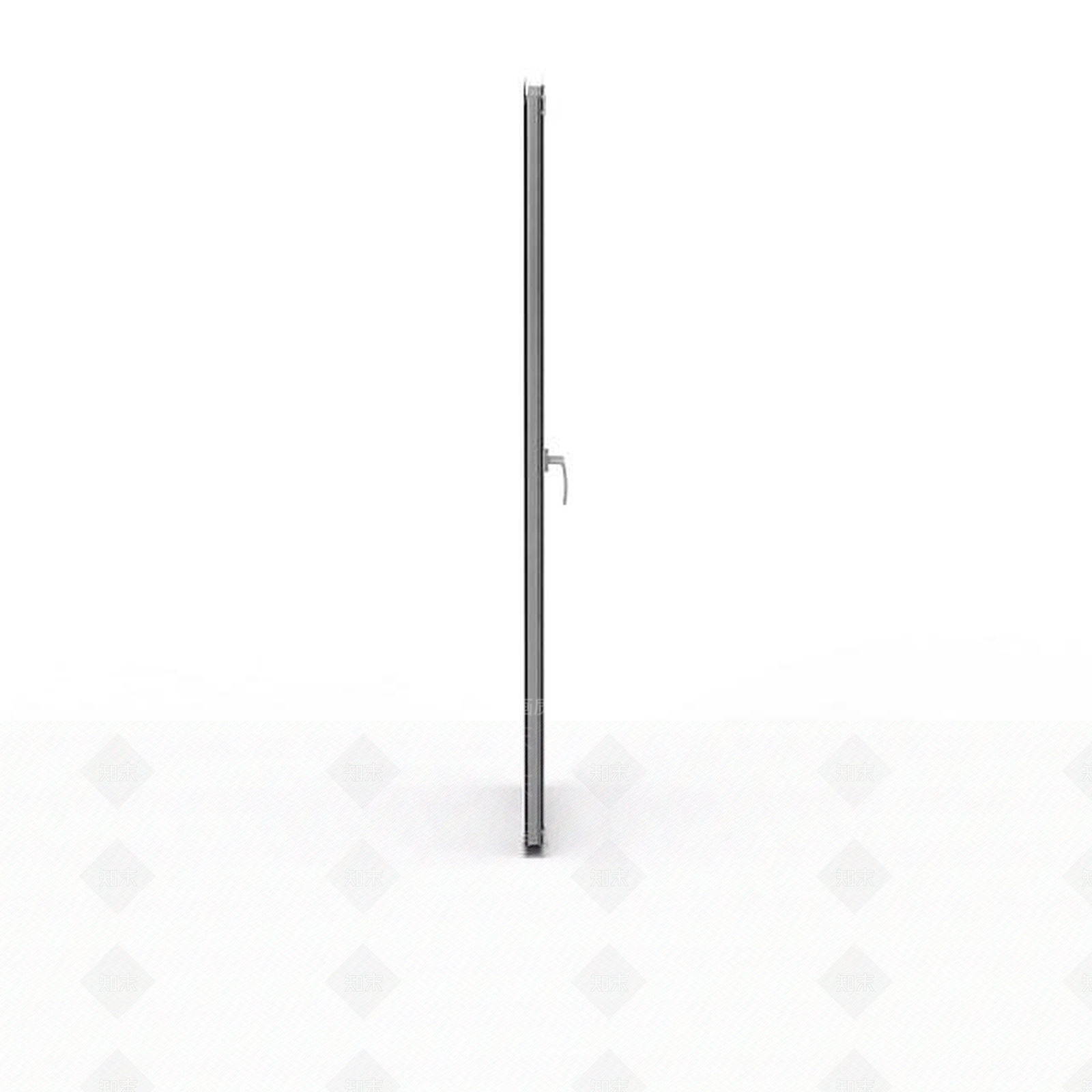现代长形玻璃窗3D模型下载【ID:1196179341】