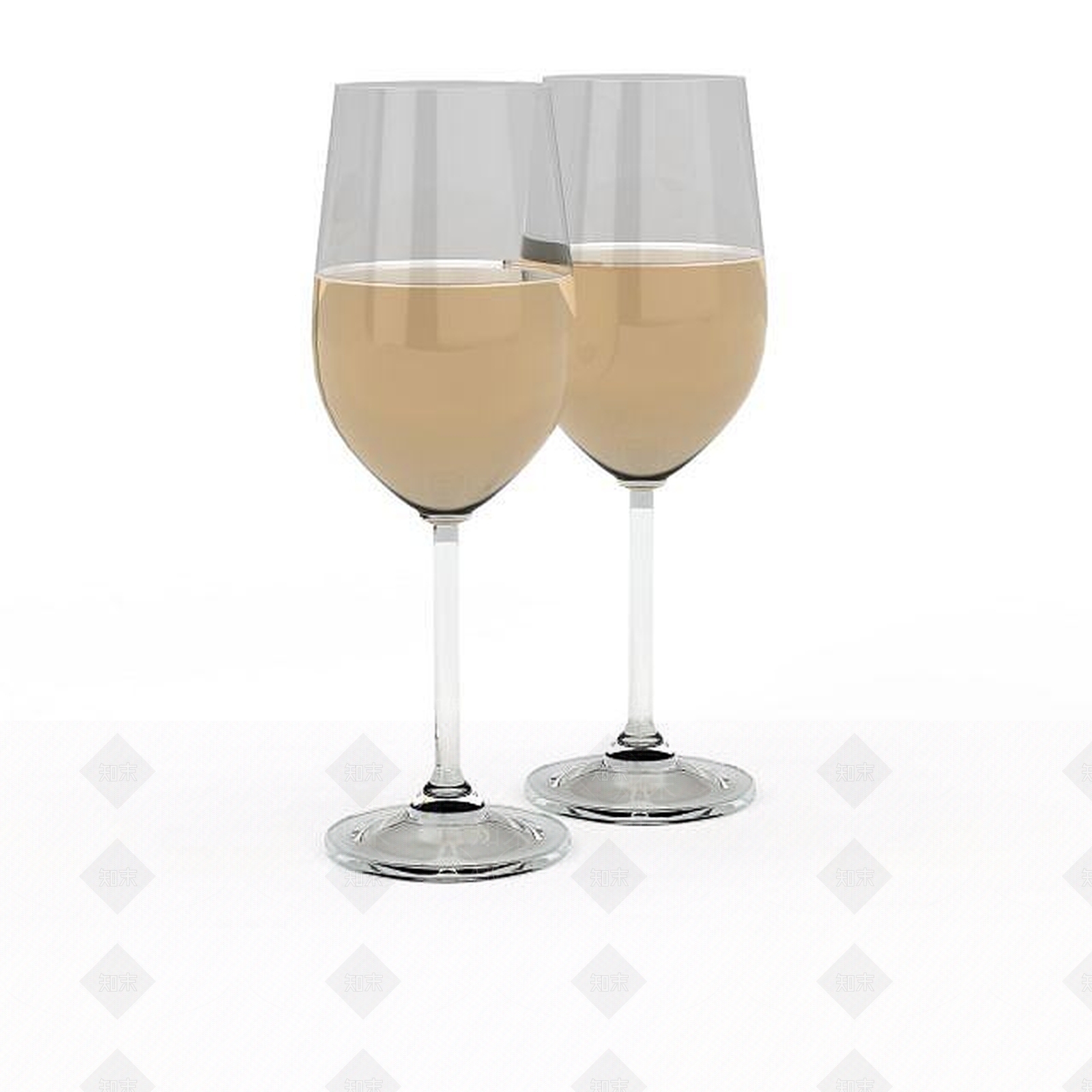 现代高脚杯3D模型下载【ID:1196180120】