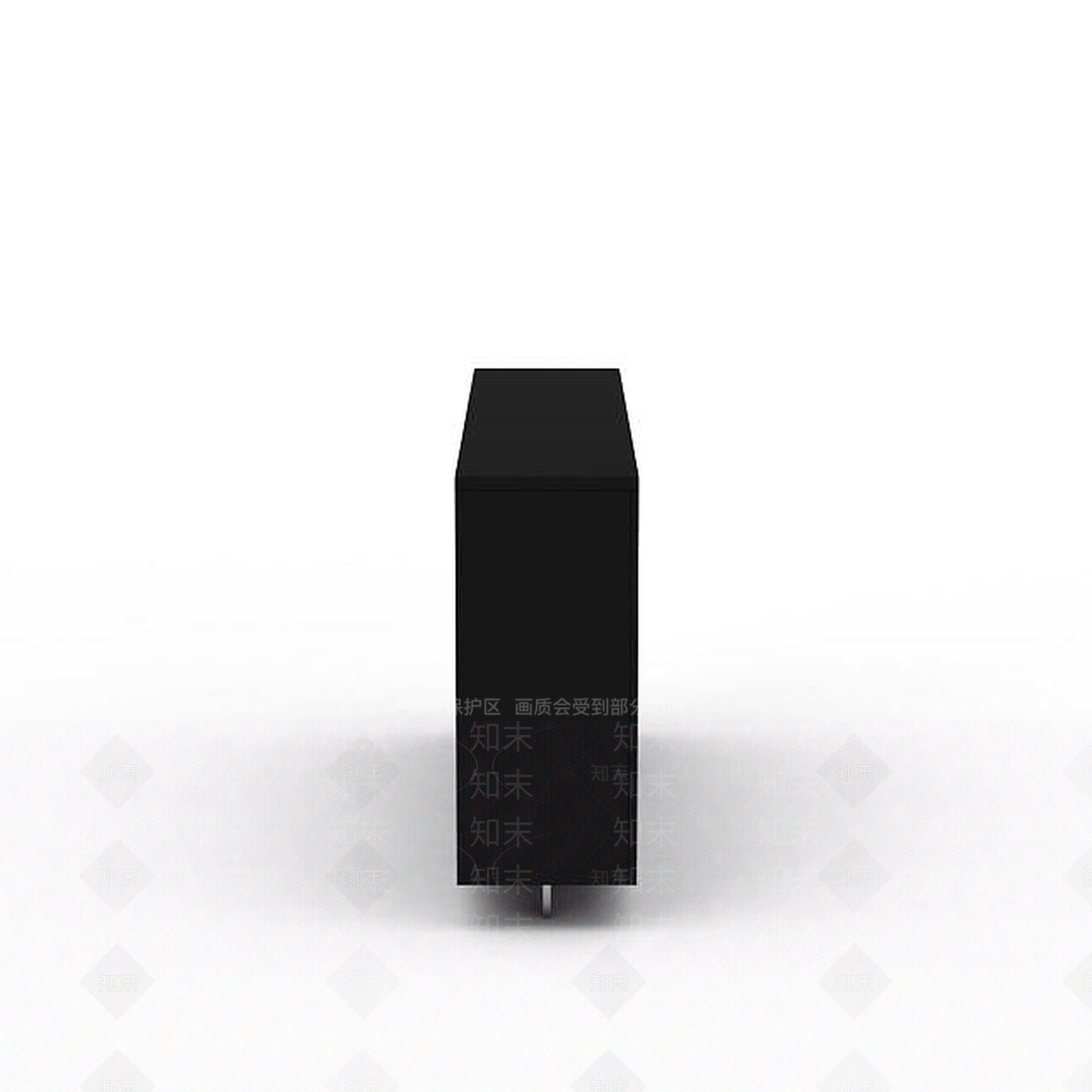 现代黑色桌子3D模型下载【ID:1196181439】