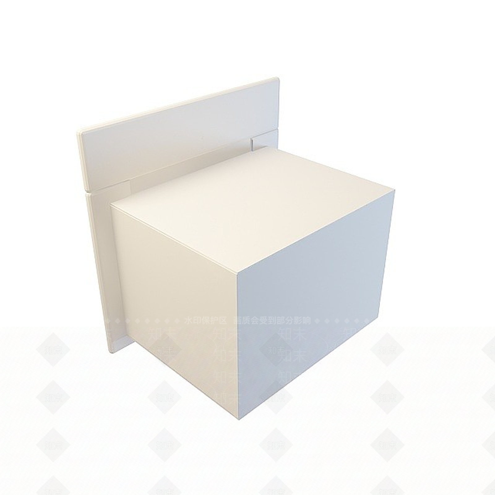 现代简易橱柜3D模型下载【ID:1196183735】