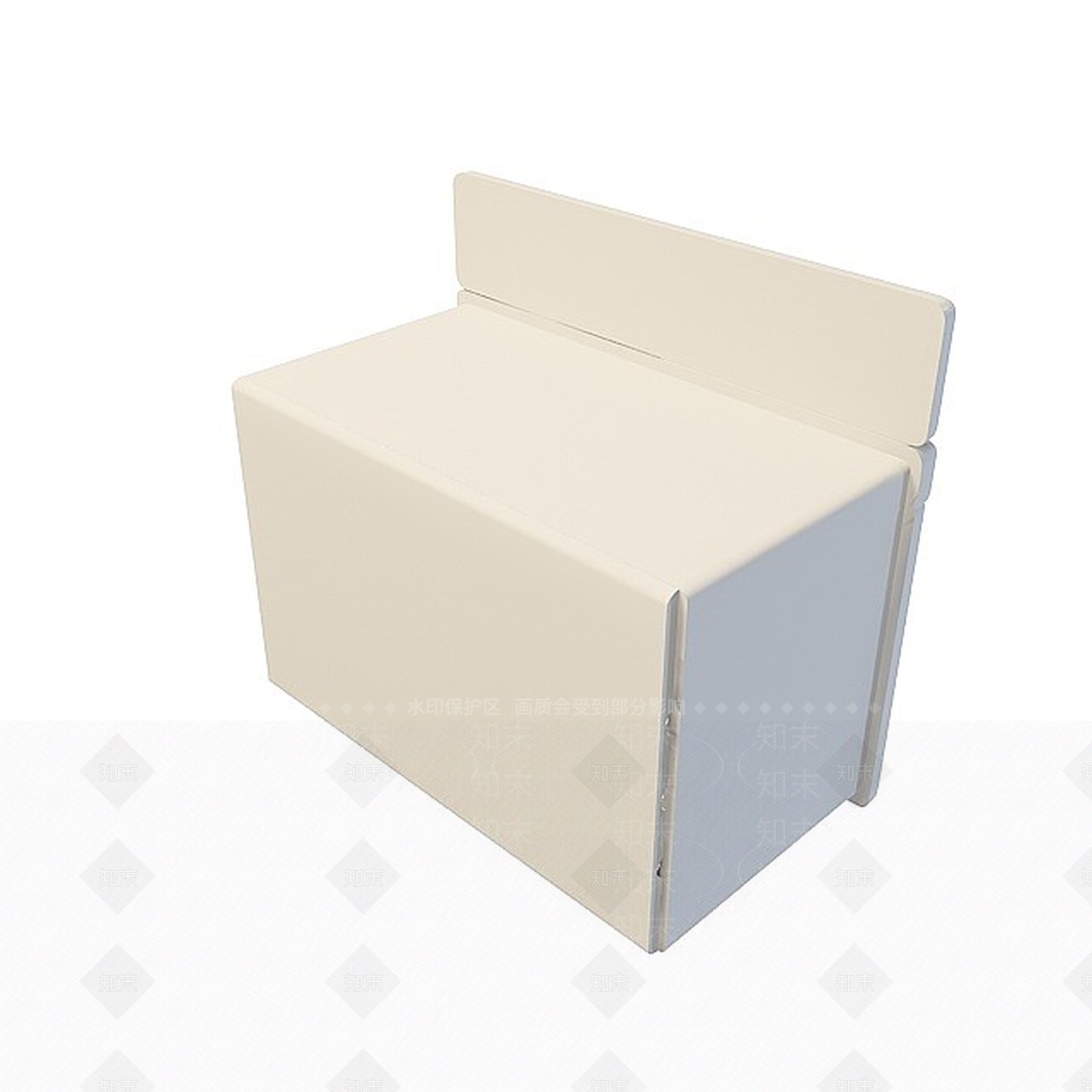 现代白色橱柜3D模型下载【ID:1196185933】