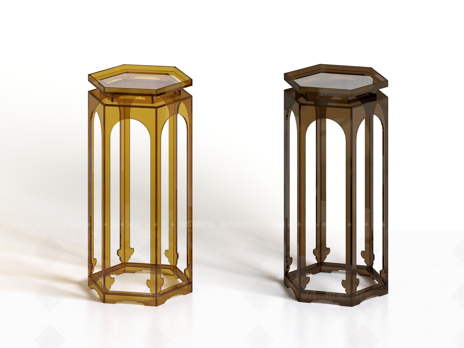 新中式现代花几SU模型下载【ID:1196187003】