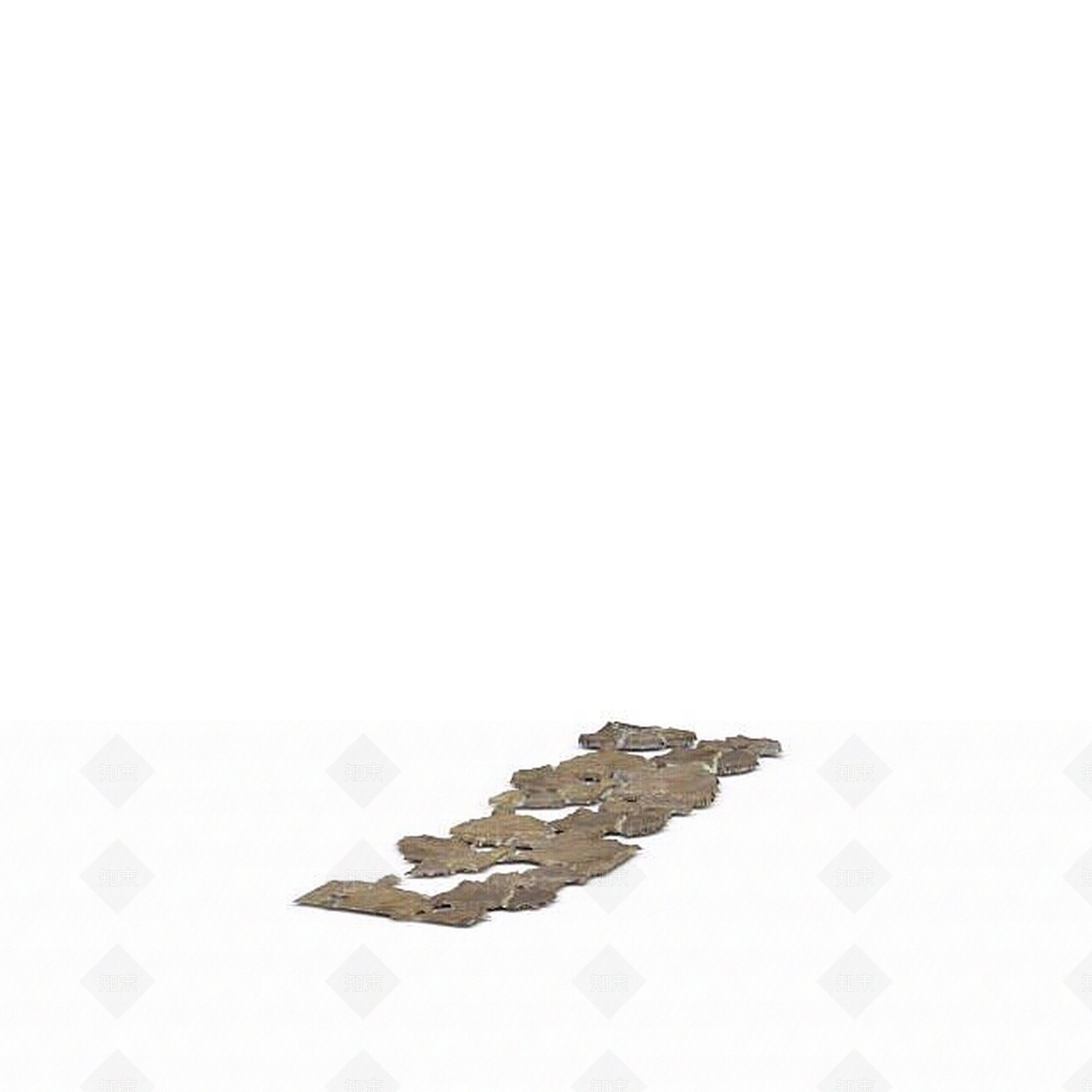 现代公园石头路3D模型下载【ID:1196186594】