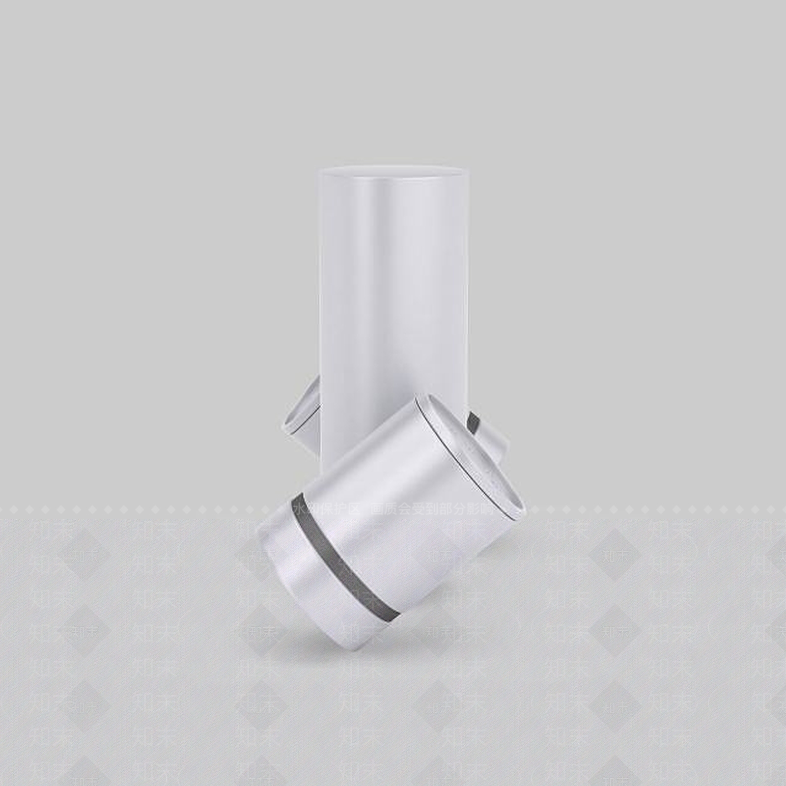 现代LED轨道射灯3D模型下载【ID:1196189949】