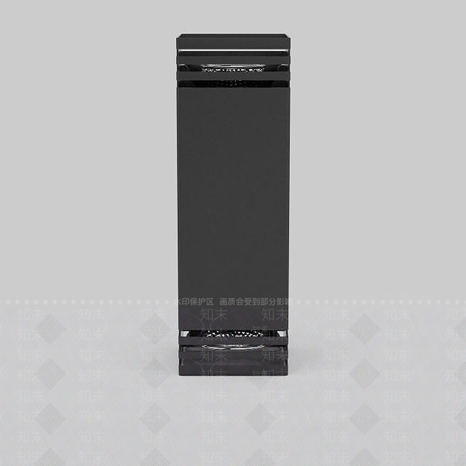 现代公园草坪灯3D模型下载【ID:1196190942】