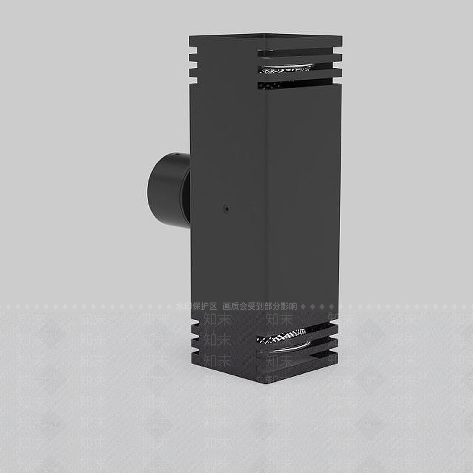 现代公园草坪灯3D模型下载【ID:1196190942】